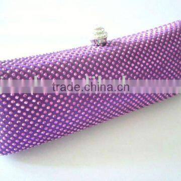 crystal evening clutch bag