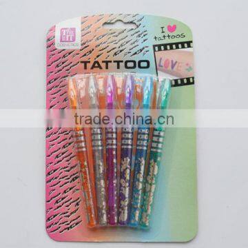 Tattoo Gel Pens With tattoo stencil