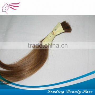 100% virgin remy Russian hair bulk in top quality can be used for more than 1 year