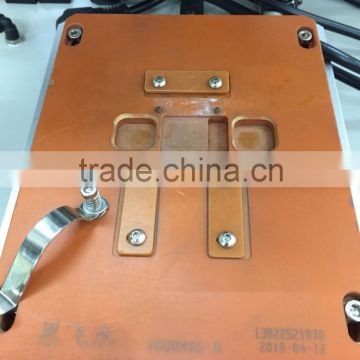 fixture for pulse heat bonding machine