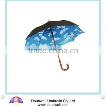 wooden handle umbrella