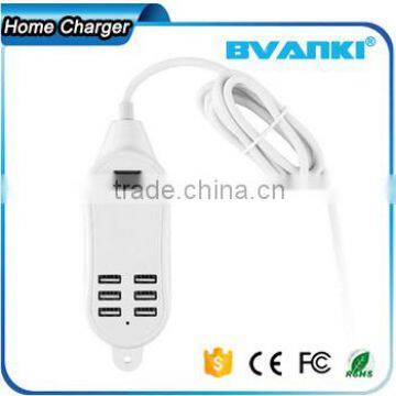 2016 Trending Products 25W 5A 6 Ports Wall Usb Tablet Charger for Mobile Phone for Iphone6 Bulk Buy From China Free Sample Supplier's Choice photo-6