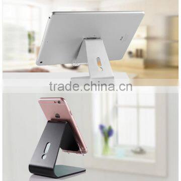 Clean and elegant tablet stand desk holder for iphone, smartphones