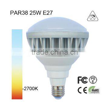 Par light for Par 38 led 25W 2600lm LED Bulb IP65