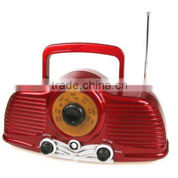 RETRO STYLE PORTABLE DESKTOP RADIO