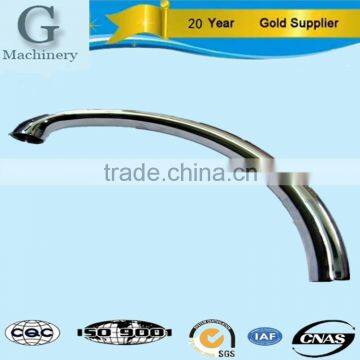 Copper pipe coil shower pipe leading kitchen faucet cuisine