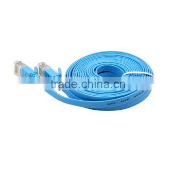 RJ45 Flat Flexiable Cat6 UTP Cable with High Quality