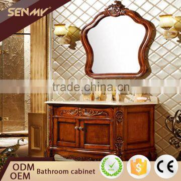 China Price Round Bath Cheap Bathroom Vanity Cheap Wooden Cabinet