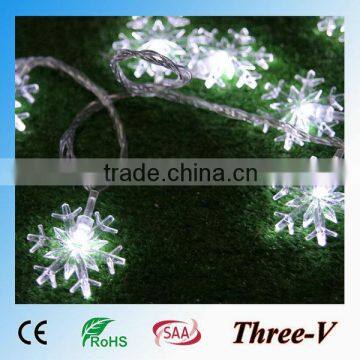 Snowflakes string LED Xmas lights holiday party hotel home corridor window tree decoration LED string light 5M/10M 220V/110V