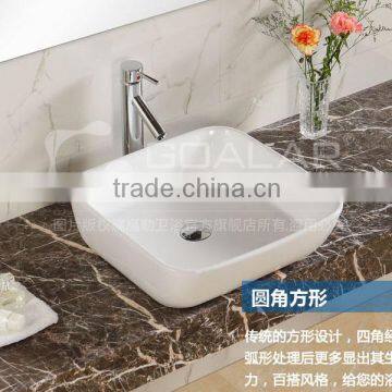 GA-3013 Ceramic western bathroom sinks