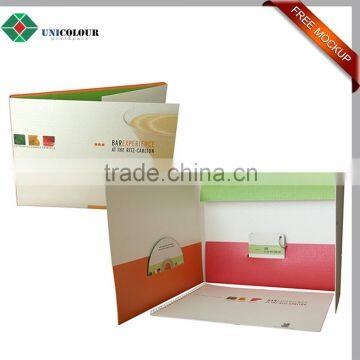 Wholesale a4 Glossy Handmade Kraft Paper File Folder With Pockets photo-4