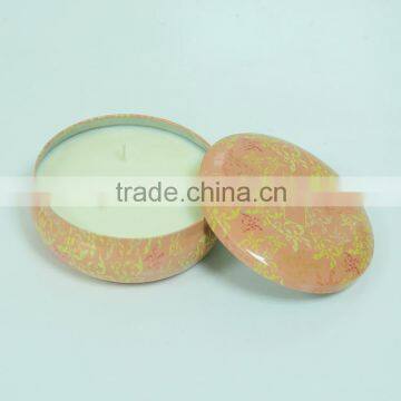 Paraffin Wax Scented Tin Candle With Metal Lid photo-6