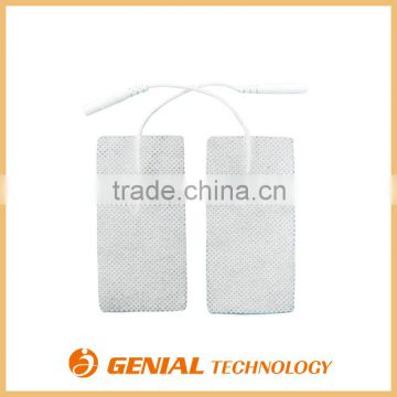 Reusable Non-woven rectangle shaped massage electrode patches pads