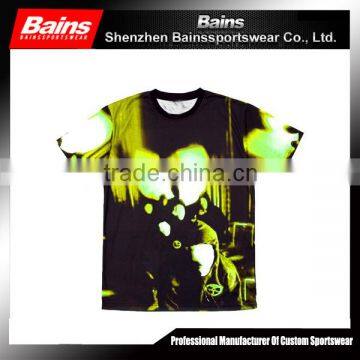 Custom Polyester Wholesale Graphic T-shirts&3d Design T-shirts&3d Animal T-shirts
