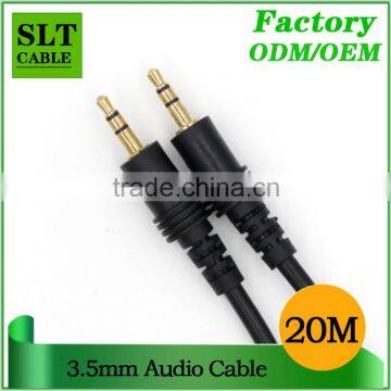 SLT 65Ft 3.5mm Male to Male Stereo Audio Extension Cable