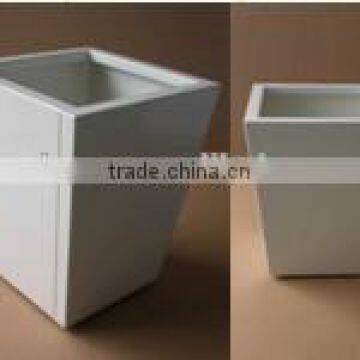 Audemar 2mm Thick Tapered Flower Pot With Powder Coating Treatment