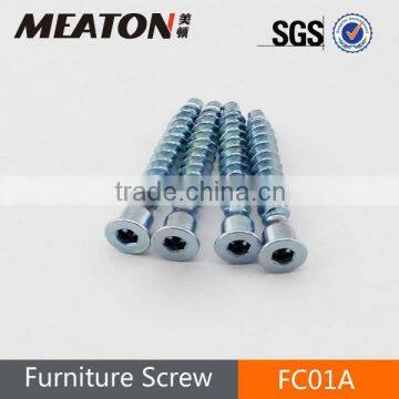 Hexagonal or Pozi-slotted Fastener Screw