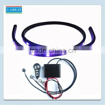 Dimmable motorcycle led lights kits with remote control with low price