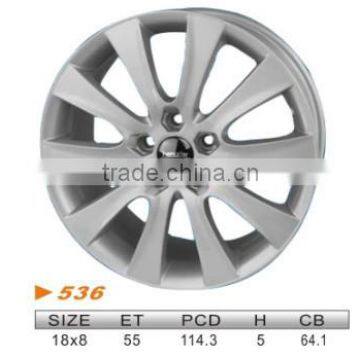 alloy wheel, 18"x8 536