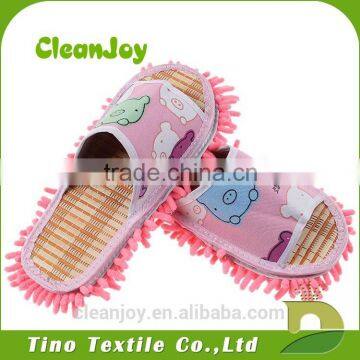 High quality custom chenille women bathroom slipper