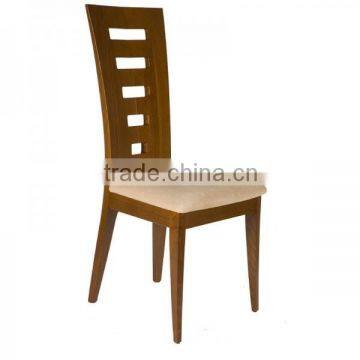 Fashion design wooden backrest restaurant chair XY4233