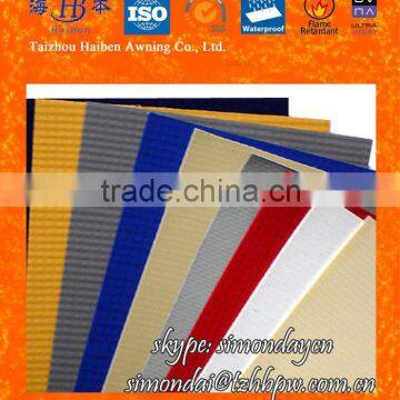 PVC Vinyl Tarps/PVC Tarps for Truck Tarpaulin with Eyelets and Rope