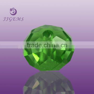 synthetic wholesale green murano glass beads