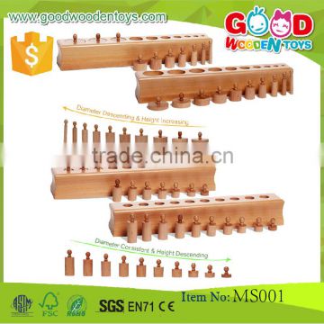 Classical Kids Teaching Set Children Games High Quality Beech Wood Montessori Material Alibaba China Toys for Sale