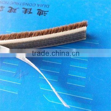 Aluminum Window Self-adhesive Seal Brush/pile Weather Stripping/wool Pile With Self-adhesive photo-5