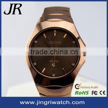 Elegance tungsten watch high quality sapphire glass watch tungsten band watch