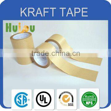 China brown waterproof kraft paper tape reinforced OEM service