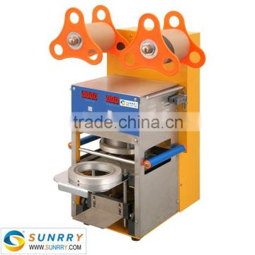 Hot sale full automatic digital selaer 400kw fruit jelly cup sealing machine