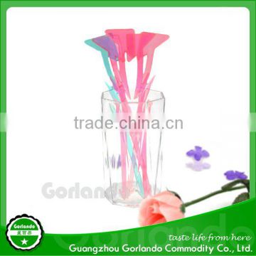 decorative swizzle drinking stick