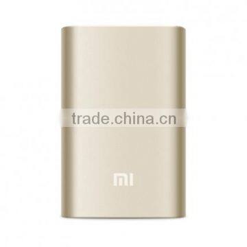 Original Portable Golden Color Xiaomi 10000mAh Mi Power Bank