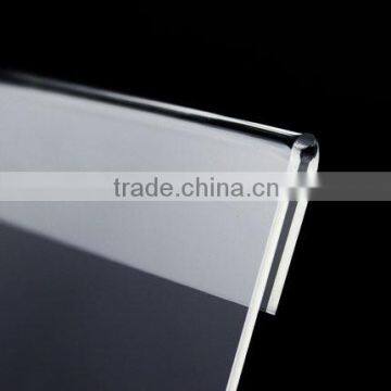 L-shaped Acrylic Table Sign/perspex Price Tag/PMMA Display Card photo-5