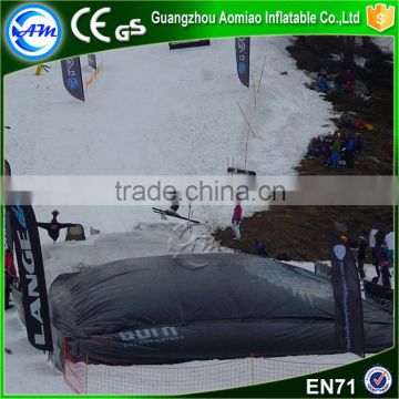 Customize black inflatable jump air bag for skiing big air bag inflatable sport airbag for sale                        
                                                                                Supplier's Choice