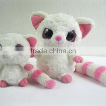 2014Hot Sale Plush Animal Big Eyes and Big ears fox soft toys