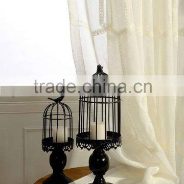 Factory Price Polyester Cotton Curtain Gauze Fabric photo-3