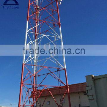 Galvanized Self Supporting Telecommunication Steel Towers photo-2