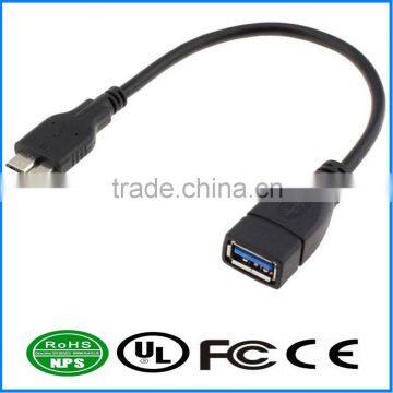 USB3.0 AM To MicroB Cable Computer Connecting Cable PC Case Extension Cable Hub Data Wire photo-2