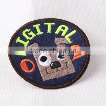 Cute Design Hot custom embroidered patches for kids