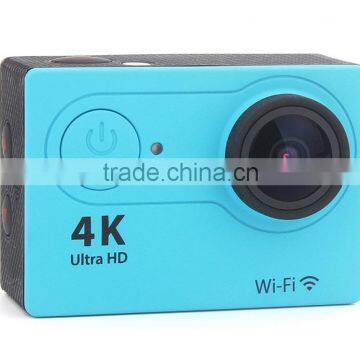 2015 new 4K Ultra HD action camera WiFi 4K 25fps/ 2.7K 30fps HD Sports Camera 170 degree 2 inch screen 30 metres waterproof