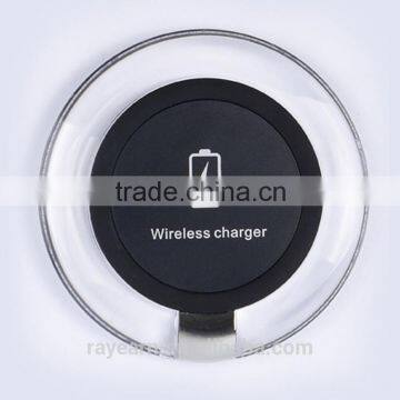 REYON CE FCC ROHS approved high quality Wireless charger Fantasy Crystal UFO universal wireless phone charger