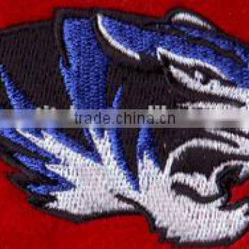 Small Tiger Head Iron on Embroidery Patch for Sale