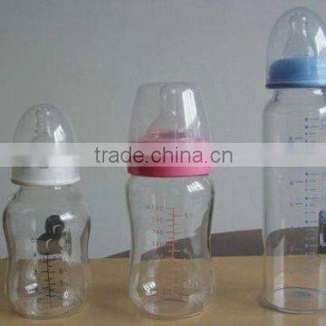 handblown borosilicate heat resistant feeding-bottle