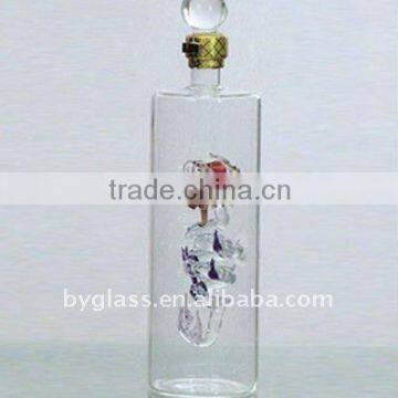 2014 borosilicate fancy wine bottle