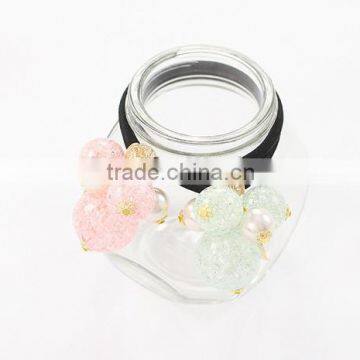 Craft Woven Beads Elastic Hair Ring Headband Hair Rubber for Women Hair Accessories Hair Ornaments photo-4