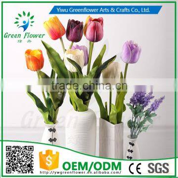 2016 WholesaleLatex 20" PU Artificial Flowers Real Touch Arts and Crafts no Silk Weddings Decoration Flowers Home Decor photo-4