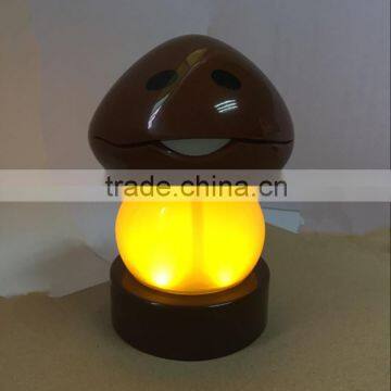 New Promotional Creative Design Cartoon Mushroom Push Control Cute LED Bedside Table Lamp photo-4
