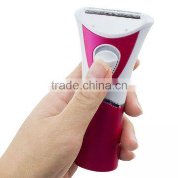 Portable electric shaver for women battery use wireless lady epilator